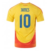 Muški Nogometni Dres Kolumbija James Rodriguez #10 Domaci Copa America 2024 Kratak Rukav